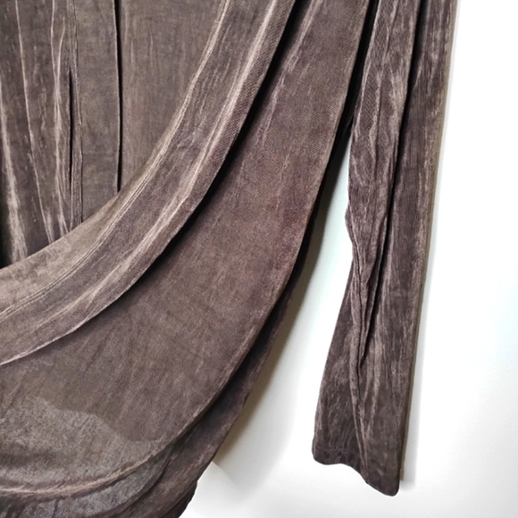 NWT Citiknits Travel Cardigan Size L Soft Stretch Knit USA Made Fall Career - Picture 3 of 7